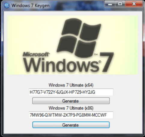 Windows 7 Ultimate Free Product Key Generator